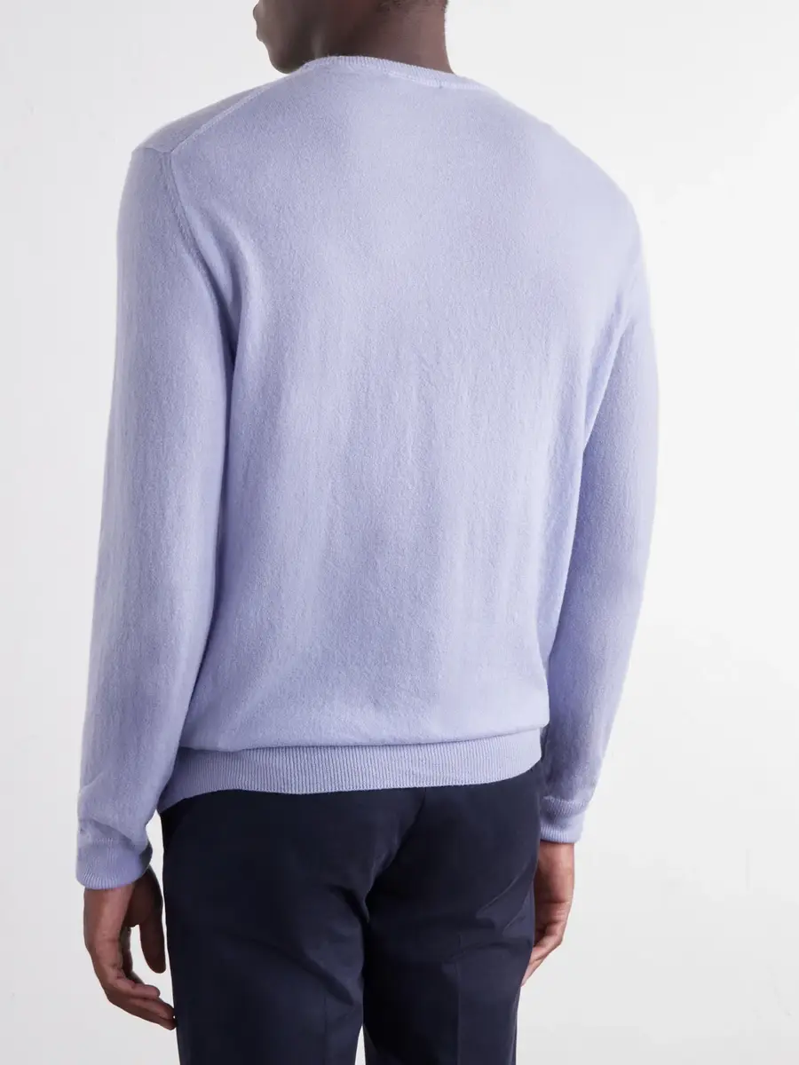 Slowear Zanone Cashmere-Blend Sweater - Men | Thumbnail 4 Slowear Zanone Cashmere-Blend Sweater - Men | Thumbnail 4