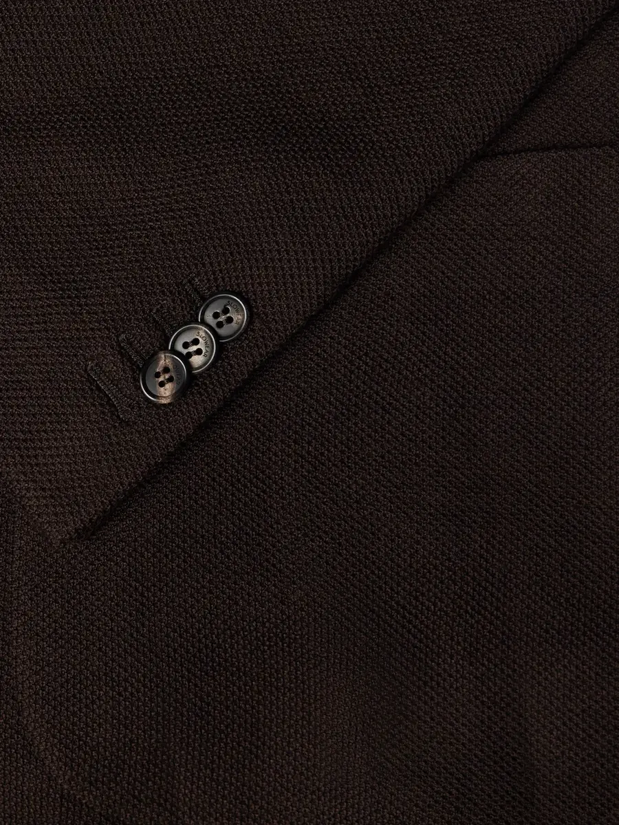 Slowear Incotex Wool-Blend Woven Waffle Jersey Blazer - Men | Thumbnail 6 Slowear Incotex Wool-Blend Woven Waffle Jersey Blazer - Men | Thumbnail 6