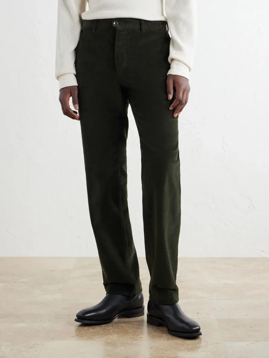 Slowear Incotex Straight-Leg Cotton-Blend Corduroy Trousers - Men | Thumbnail 3 Slowear Incotex Straight-Leg Cotton-Blend Corduroy Trousers - Men | Thumbnail 3