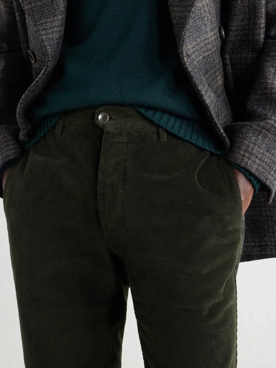 Slowear Incotex Straight-Leg Cotton-Blend Corduroy Trousers - Men | Thumbnail 5 Slowear Incotex Straight-Leg Cotton-Blend Corduroy Trousers - Men | Thumbnail 5