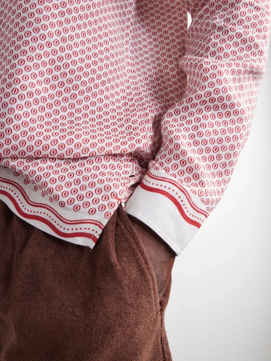 Orlebar Brown Ridley Printed Linen Shirt - Men | Thumbnail 5 Orlebar Brown Ridley Printed Linen Shirt - Men | Thumbnail 5