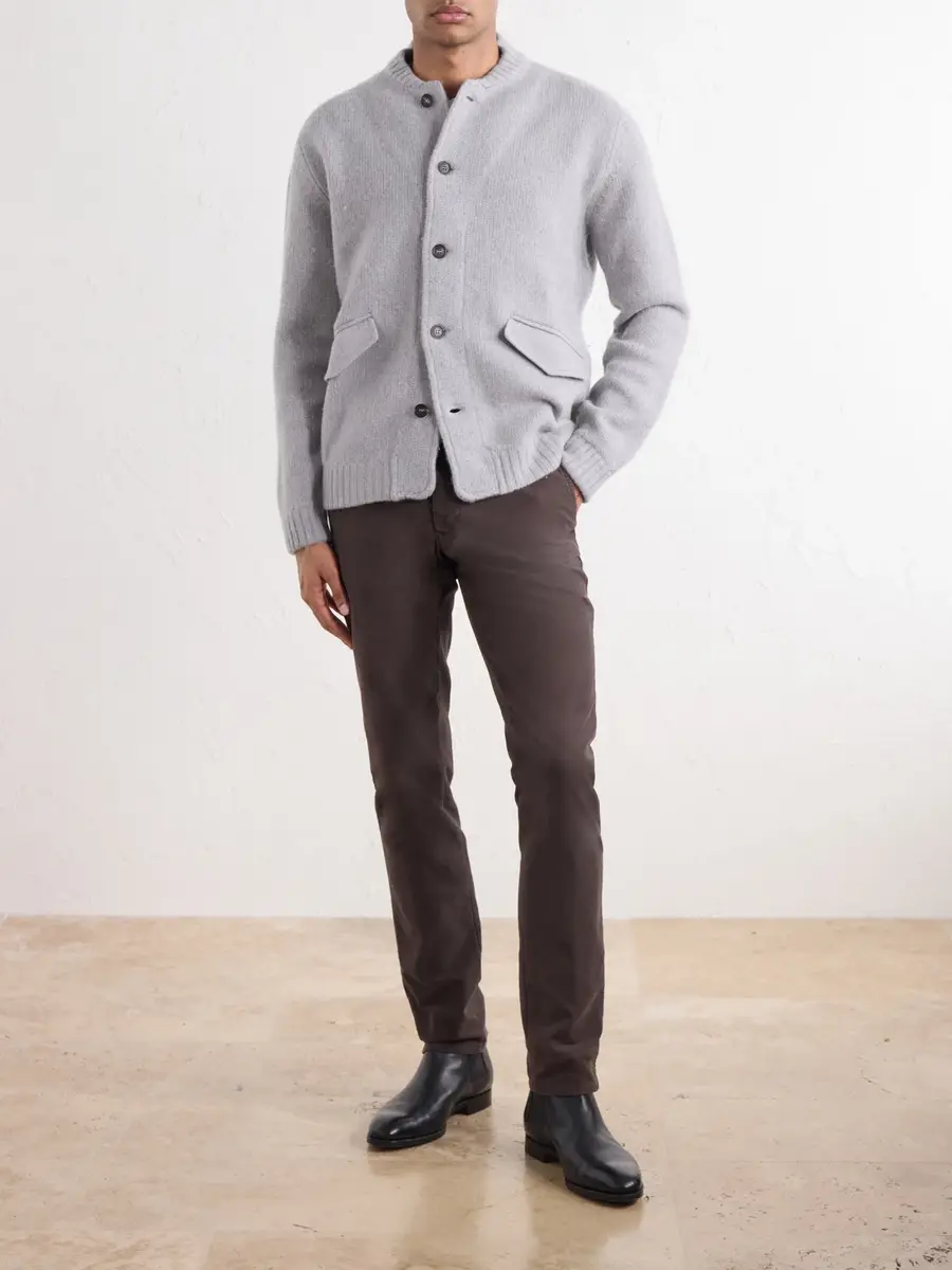 Slowear Incotex Slim-Fit Straight-Leg Stretch-Cotton Trousers - Men | Thumbnail 2 Slowear Incotex Slim-Fit Straight-Leg Stretch-Cotton Trousers - Men | Thumbnail 2