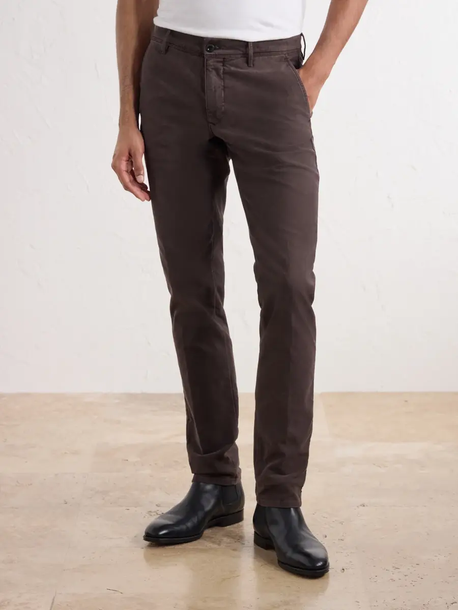 Slowear Incotex Slim-Fit Straight-Leg Stretch-Cotton Trousers - Men | Thumbnail 3 Slowear Incotex Slim-Fit Straight-Leg Stretch-Cotton Trousers - Men | Thumbnail 3