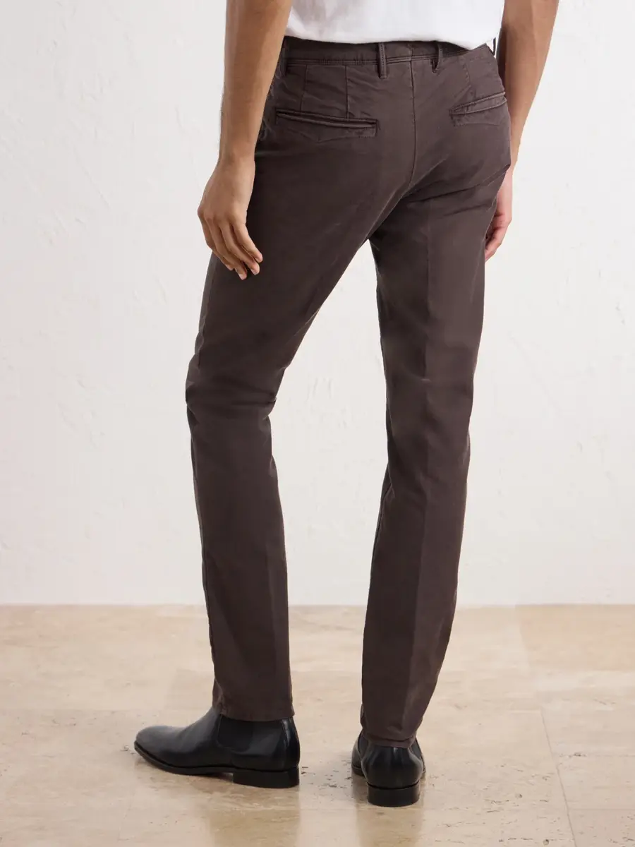Slowear Incotex Slim-Fit Straight-Leg Stretch-Cotton Trousers - Men | Thumbnail 4 Slowear Incotex Slim-Fit Straight-Leg Stretch-Cotton Trousers - Men | Thumbnail 4