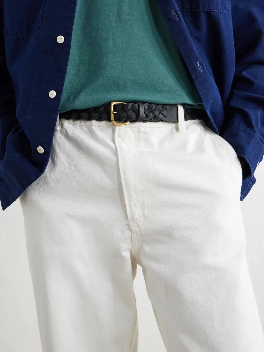 Visvim 3cm Braided Leather Belt - Men | Thumbnail 2