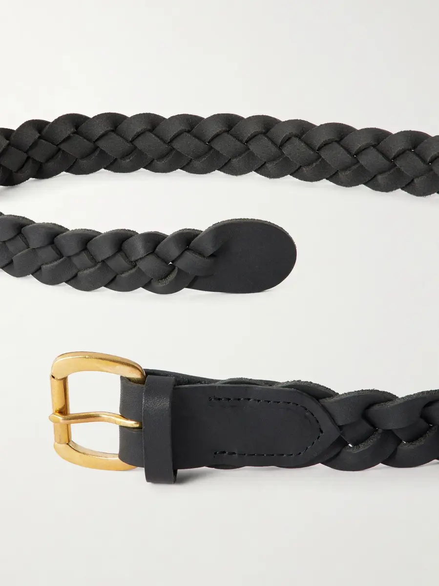 Visvim 3cm Braided Leather Belt - Men | Thumbnail 3