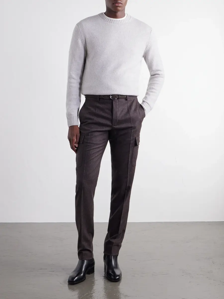 Slowear Zanone Wool Sweater - Men | Thumbnail 2 Slowear Zanone Wool Sweater - Men | Thumbnail 2