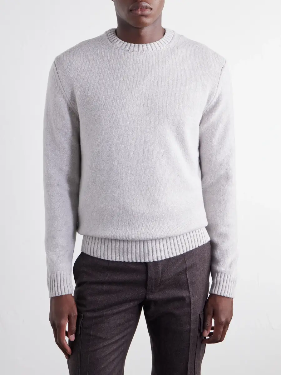 Slowear Zanone Wool Sweater - Men | Thumbnail 3 Slowear Zanone Wool Sweater - Men | Thumbnail 3