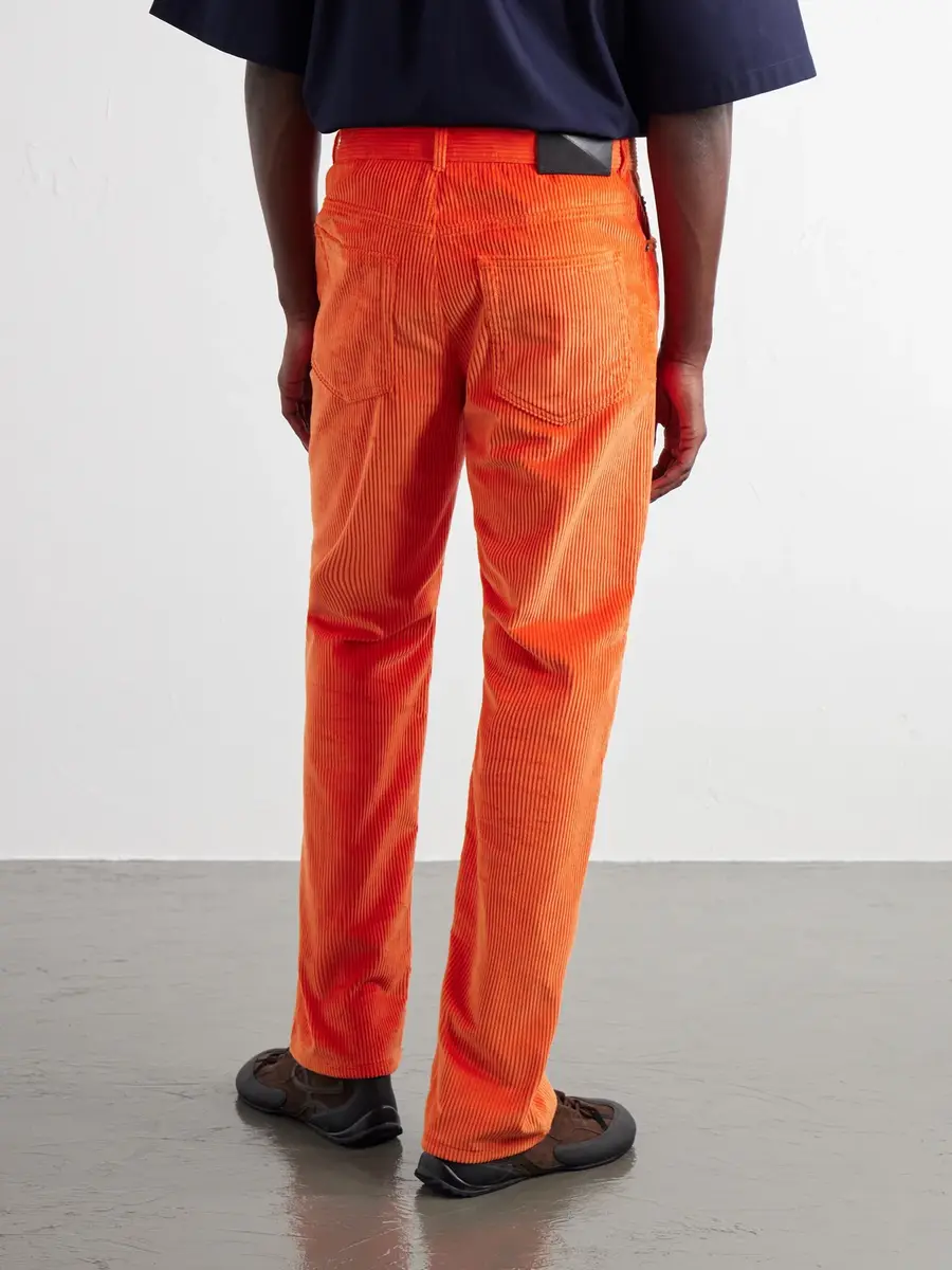 Loewe Straight-Leg Cotton-Corduroy Trousers - Men | Thumbnail 4 Loewe Straight-Leg Cotton-Corduroy Trousers - Men | Thumbnail 4