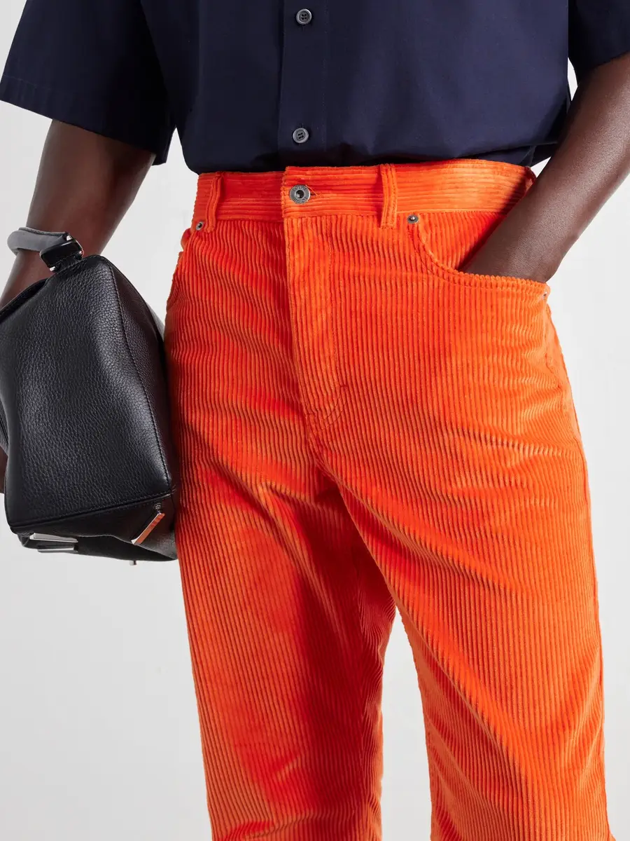Loewe Straight-Leg Cotton-Corduroy Trousers - Men | Thumbnail 5 Loewe Straight-Leg Cotton-Corduroy Trousers - Men | Thumbnail 5