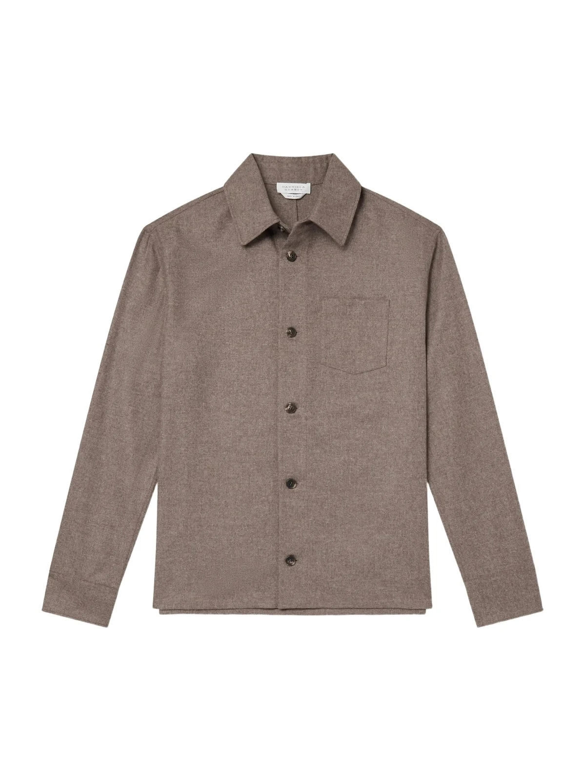 Gabriela Hearst Drew Wool and Cashmere-Blend Shirt - Men
