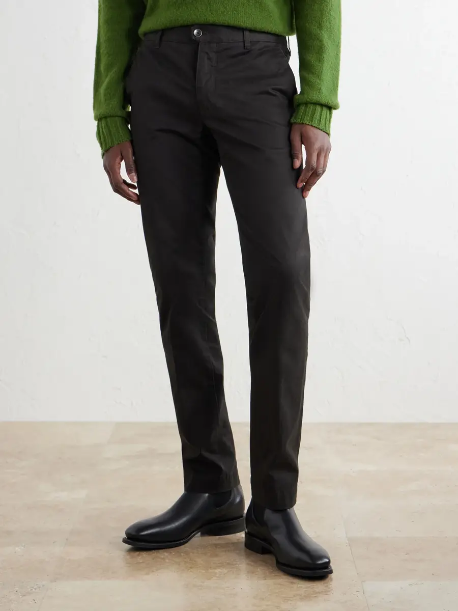 Slowear Incotex Straight-Leg Cotton-Blend Twill Trousers - Men | Thumbnail 3 Slowear Incotex Straight-Leg Cotton-Blend Twill Trousers - Men | Thumbnail 3