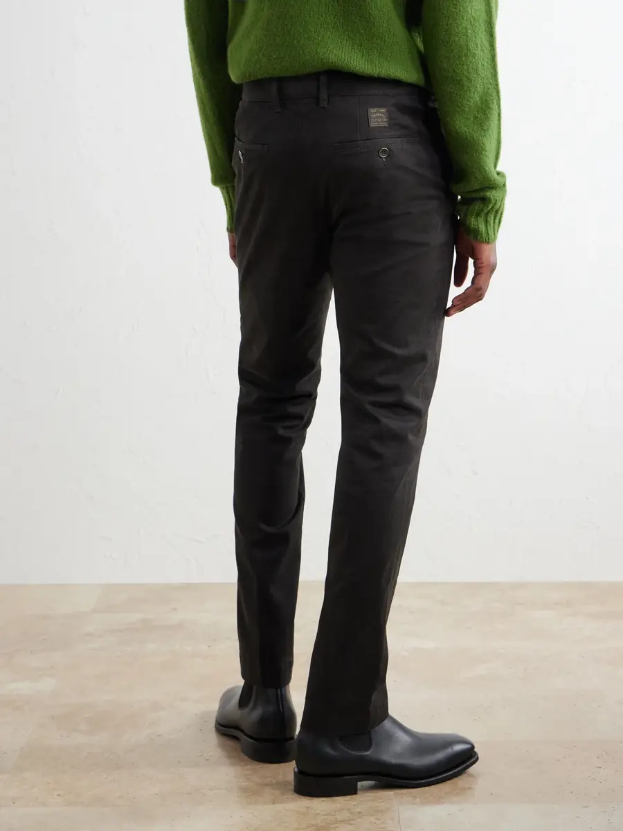 Slowear Incotex Straight-Leg Cotton-Blend Twill Trousers - Men | Thumbnail 4 Slowear Incotex Straight-Leg Cotton-Blend Twill Trousers - Men | Thumbnail 4