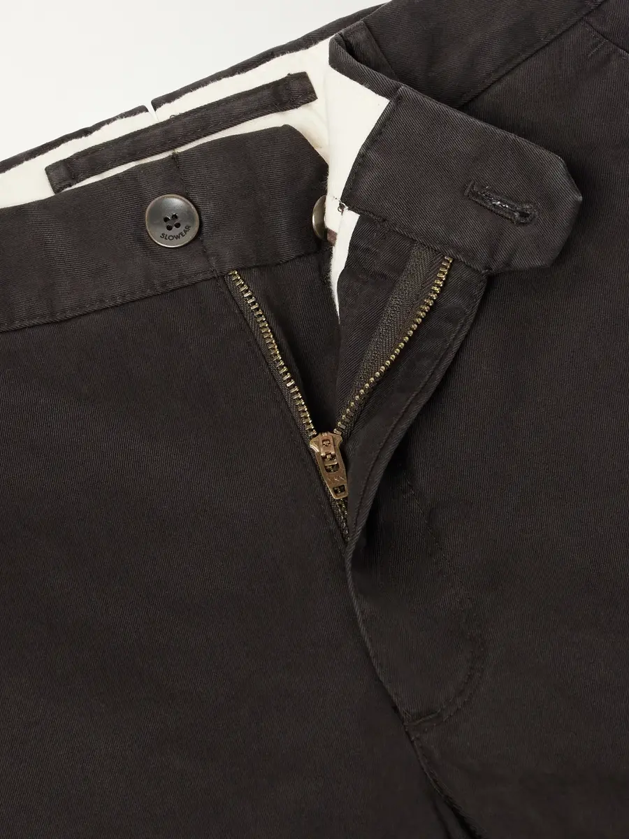 Slowear Incotex Straight-Leg Cotton-Blend Twill Trousers - Men | Thumbnail 6 Slowear Incotex Straight-Leg Cotton-Blend Twill Trousers - Men | Thumbnail 6