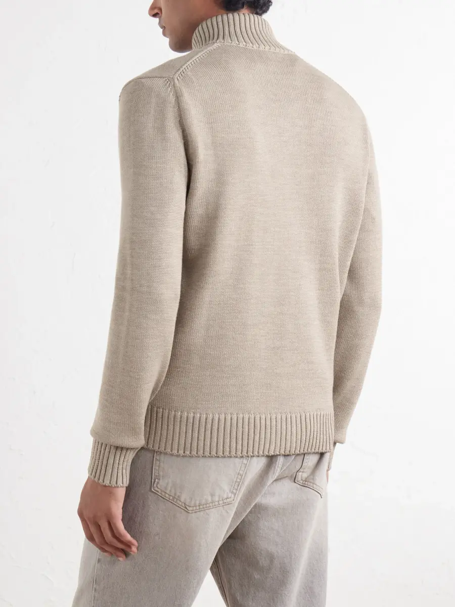 Slowear Zanone Wool Cardigan - Men | Thumbnail 4 Slowear Zanone Wool Cardigan - Men | Thumbnail 4