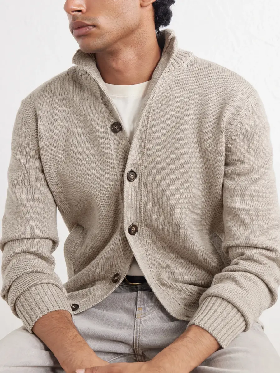 Slowear Zanone Wool Cardigan - Men | Thumbnail 5 Slowear Zanone Wool Cardigan - Men | Thumbnail 5