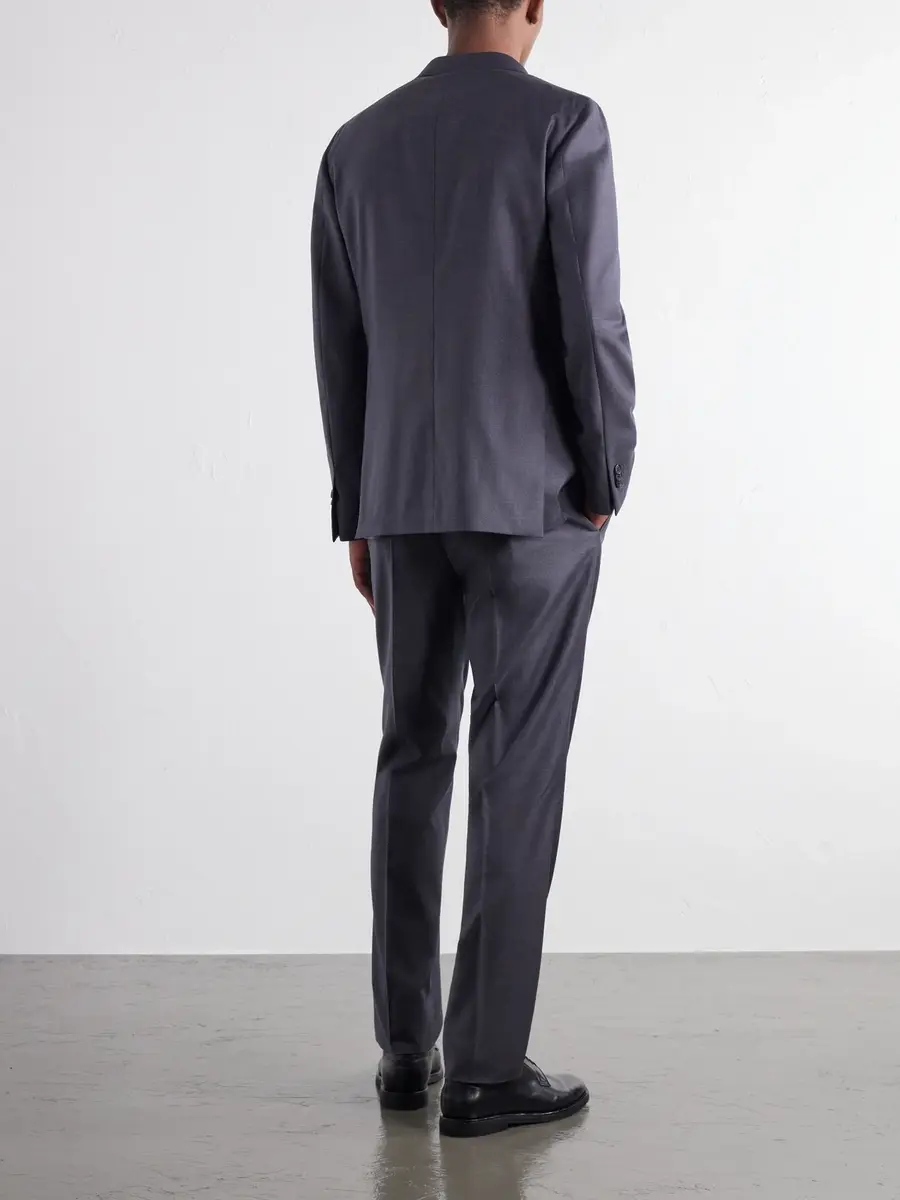 Slowear Incotex Double-Breasted Virgin Wool Batavia Suit - Men | Thumbnail 4 Slowear Incotex Double-Breasted Virgin Wool Batavia Suit - Men | Thumbnail 4