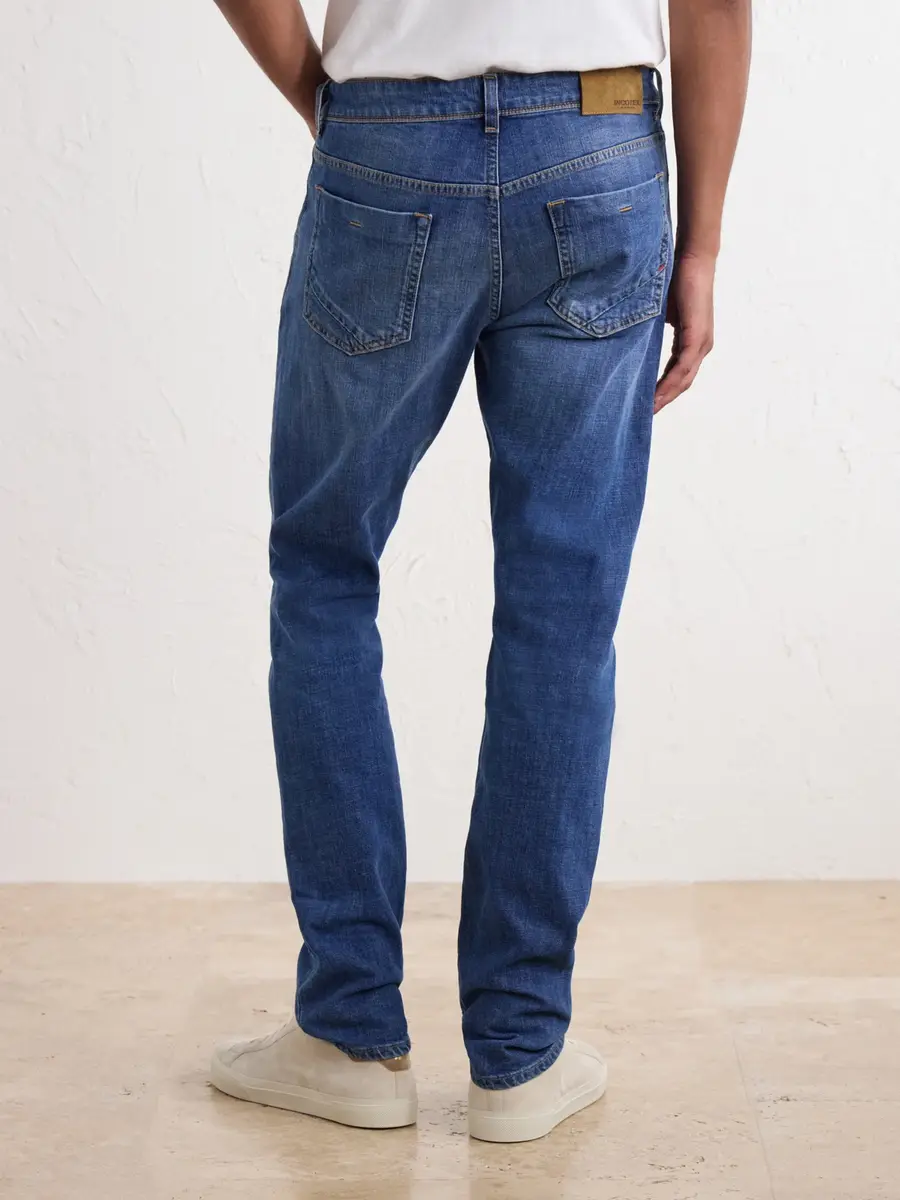 Slowear Straight-Leg Stretch Jeans - Men | Thumbnail 4 Slowear Straight-Leg Stretch Jeans - Men | Thumbnail 4