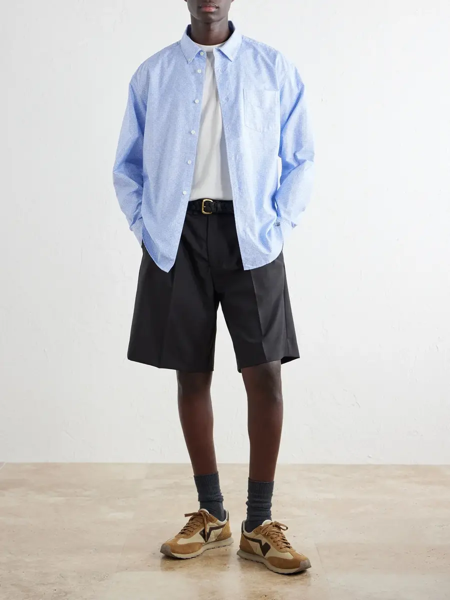 Visvim Beiler Checked Cotton Oxford Shirt - Men | Thumbnail 2 Visvim Beiler Checked Cotton Oxford Shirt - Men | Thumbnail 2