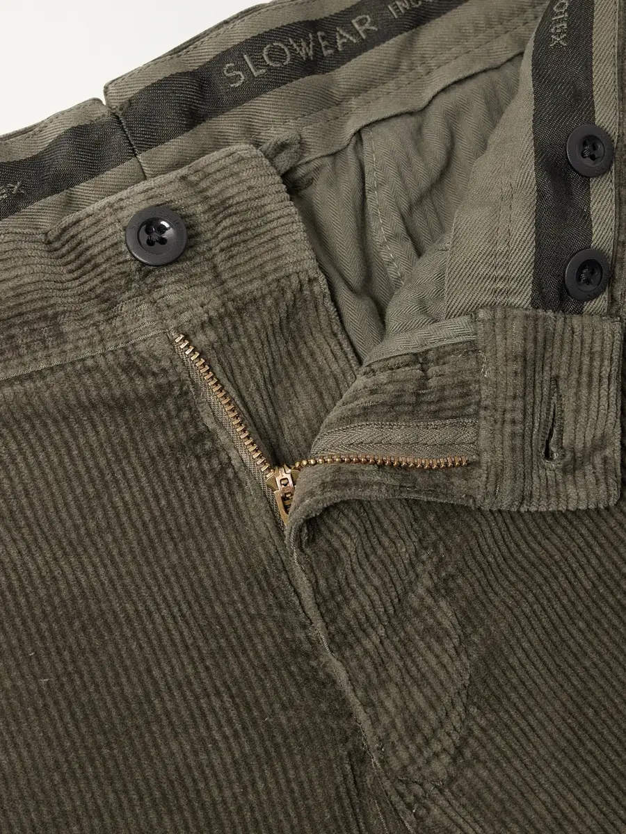 Slowear Incotex Straight-Leg Cotton-Blend Corduroy Trousers - Men | Thumbnail 5 Slowear Incotex Straight-Leg Cotton-Blend Corduroy Trousers - Men | Thumbnail 5