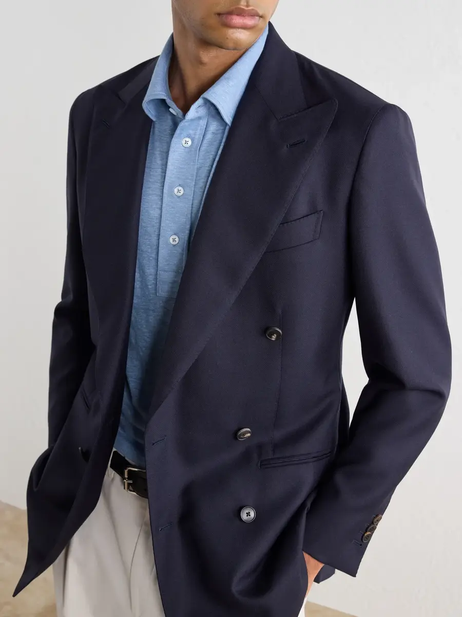 Ralph Lauren Purple Label Linen-Jersey Polo Shirt - Men | Thumbnail 5 Ralph Lauren Purple Label Linen-Jersey Polo Shirt - Men | Thumbnail 5