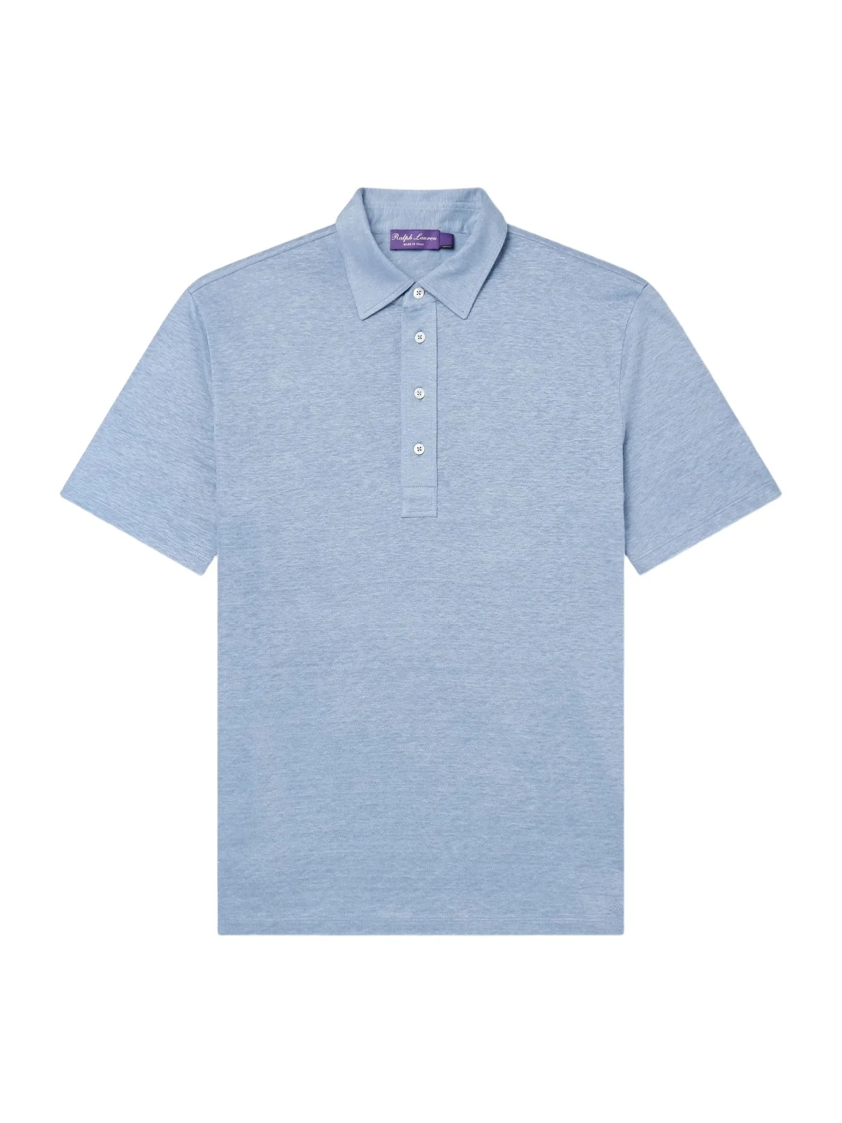 Ralph Lauren Purple Label Linen-Jersey Polo Shirt - Men