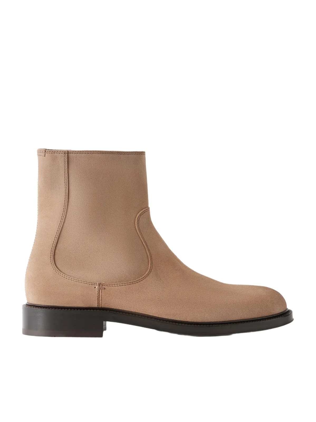 Waxed Suede Chelsea Boots - Men Waxed Suede Chelsea Boots - Men