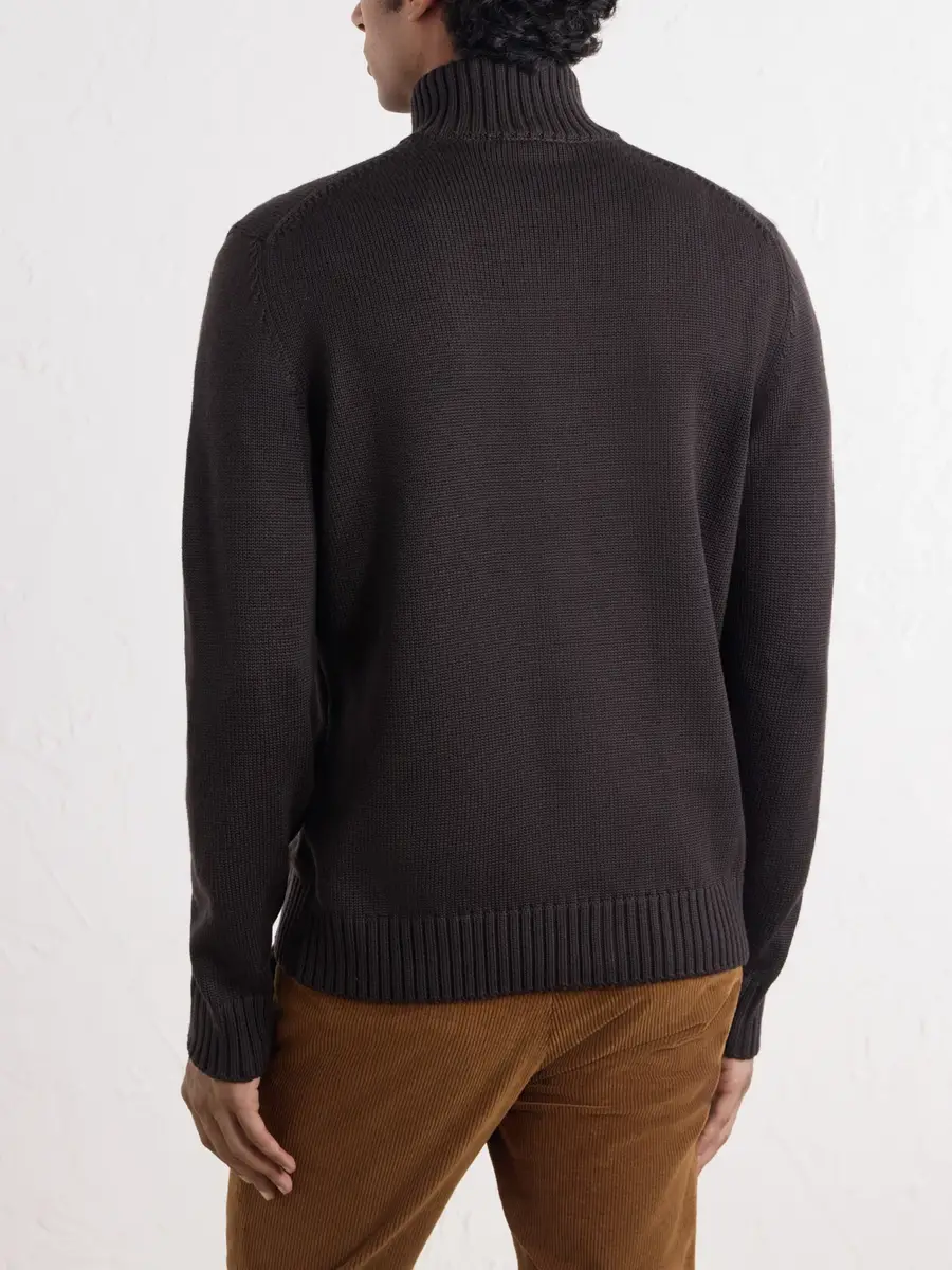 Slowear Zanone Virgin Wool Cardigan - Men | Thumbnail 4 Slowear Zanone Virgin Wool Cardigan - Men | Thumbnail 4