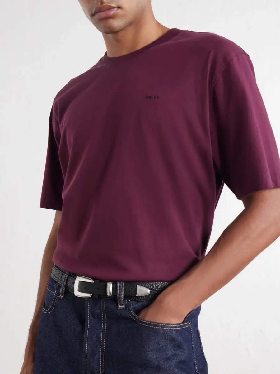 NN07 Adam 3209 Logo-Embroidered Pima Cotton-Jersey T-Shirt - Men | Thumbnail 5 NN07 Adam 3209 Logo-Embroidered Pima Cotton-Jersey T-Shirt - Men | Thumbnail 5