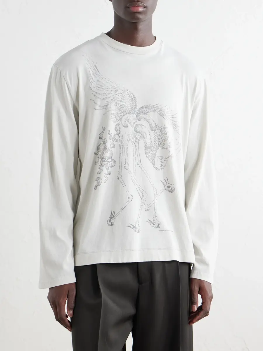 Our Legacy Printed Cotton-Jersey T-Shirt - Men | Thumbnail 3 Our Legacy Printed Cotton-Jersey T-Shirt - Men | Thumbnail 3