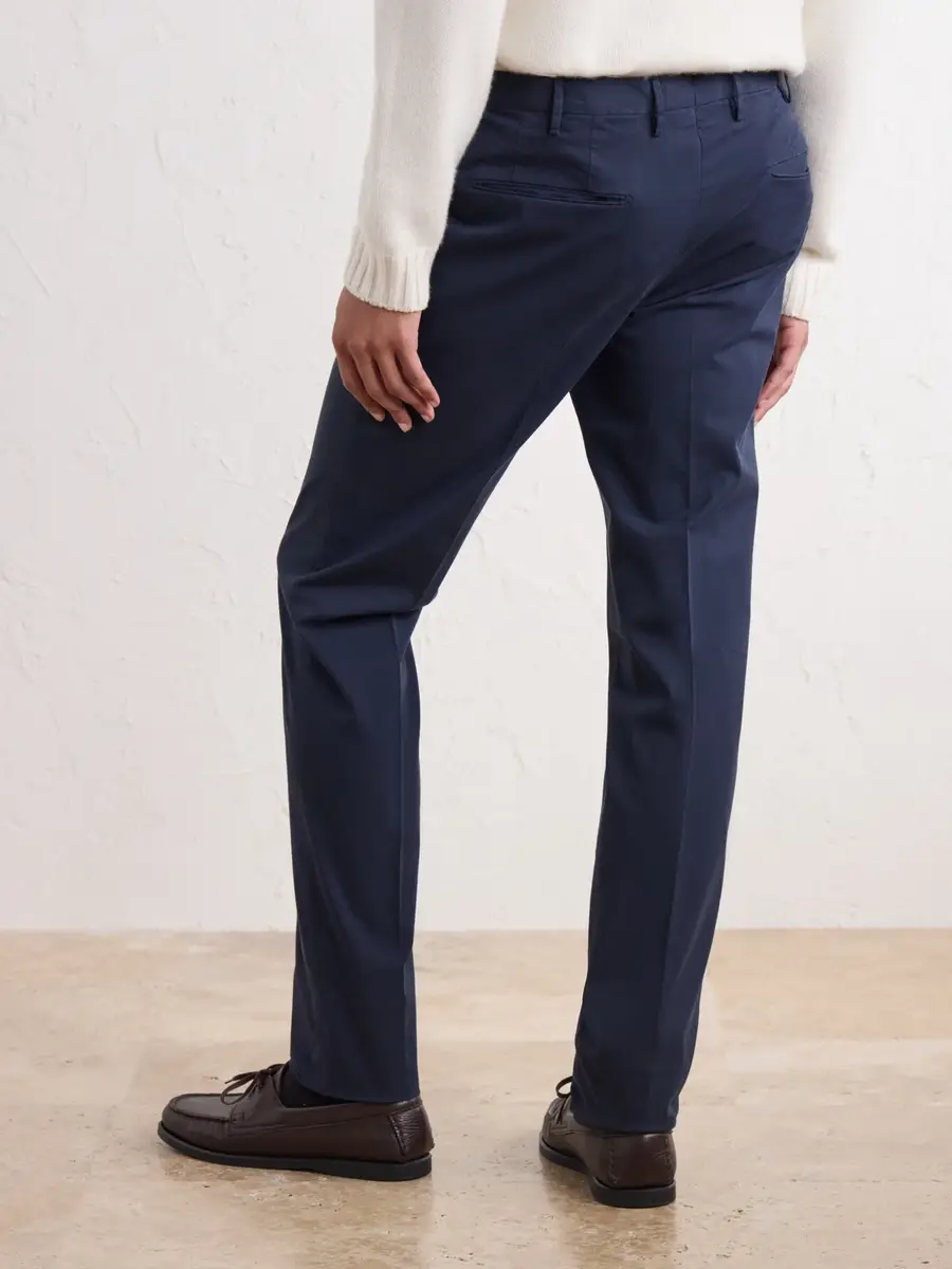 Slowear Incotex Slim-Fit Batavia Stretch-Cotton Trousers - Men | Thumbnail 4 Slowear Incotex Slim-Fit Batavia Stretch-Cotton Trousers - Men | Thumbnail 4