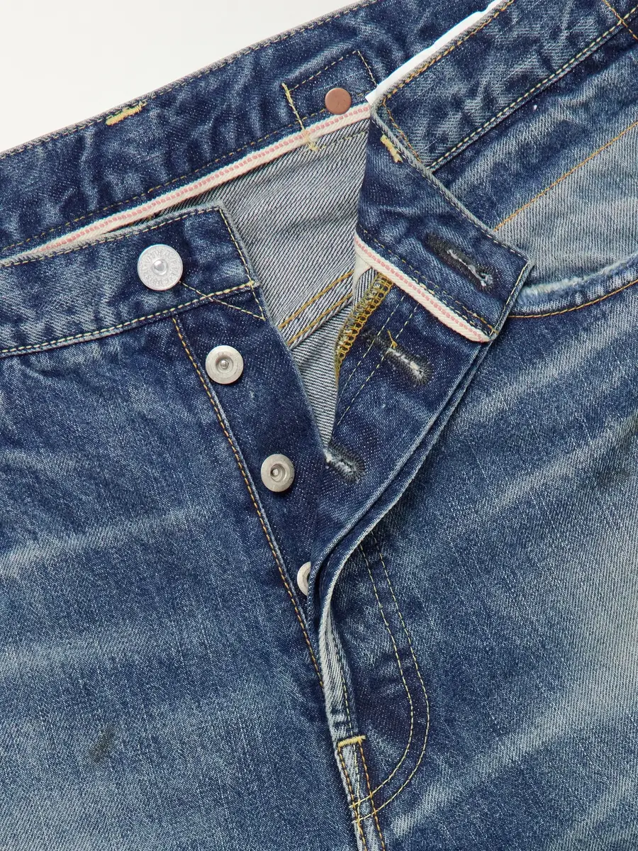 Visvim Social Sculpture 01 Wide-Leg Distressed Jeans - Men | Thumbnail 6 Visvim Social Sculpture 01 Wide-Leg Distressed Jeans - Men | Thumbnail 6