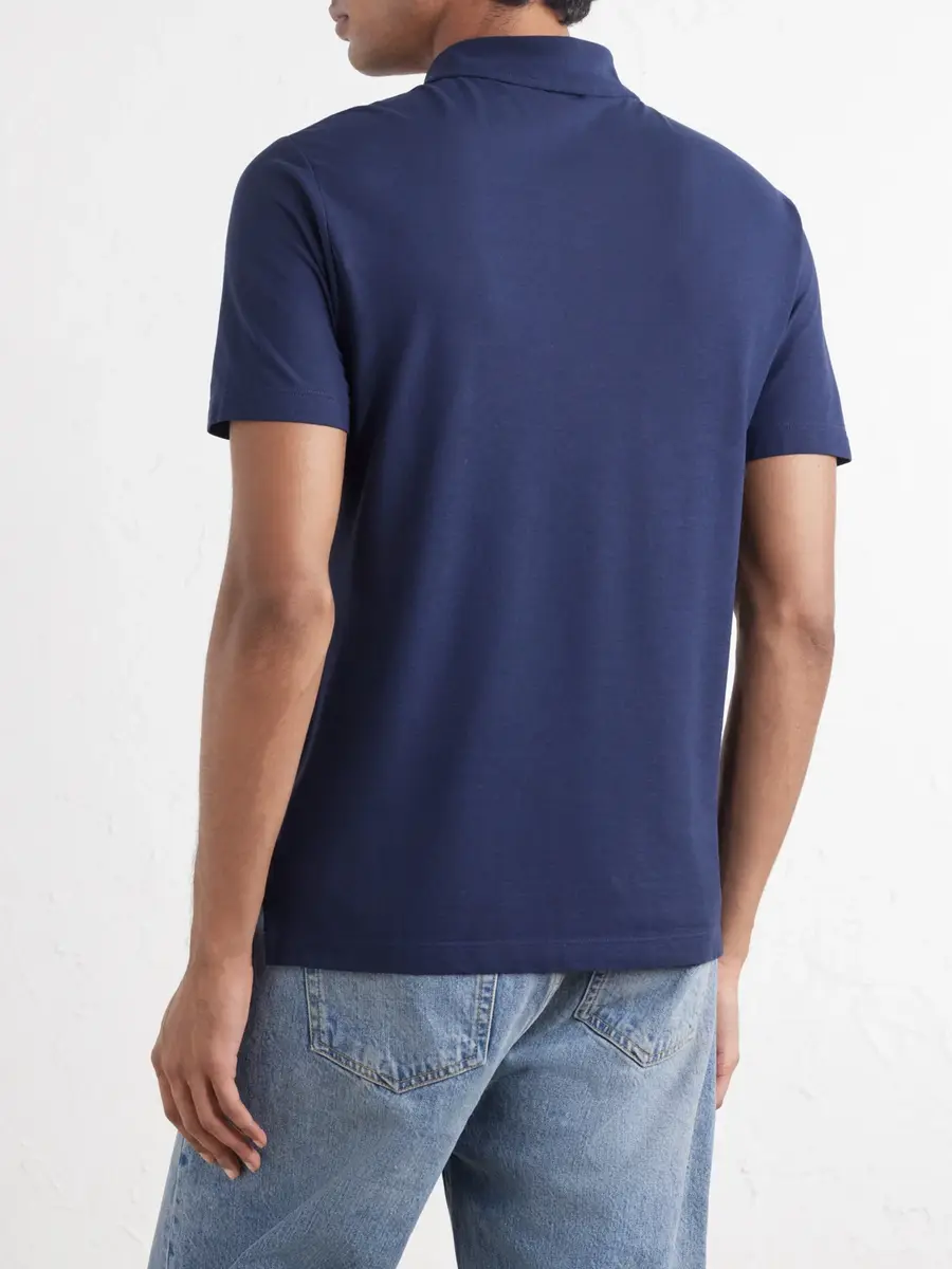 Slowear Zanone IceCotton Polo Shirt - Men | Thumbnail 4