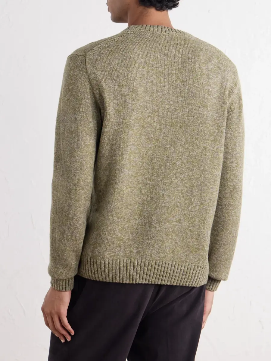 Slowear Zanone Wool Sweater - Men | Thumbnail 4 Slowear Zanone Wool Sweater - Men | Thumbnail 4