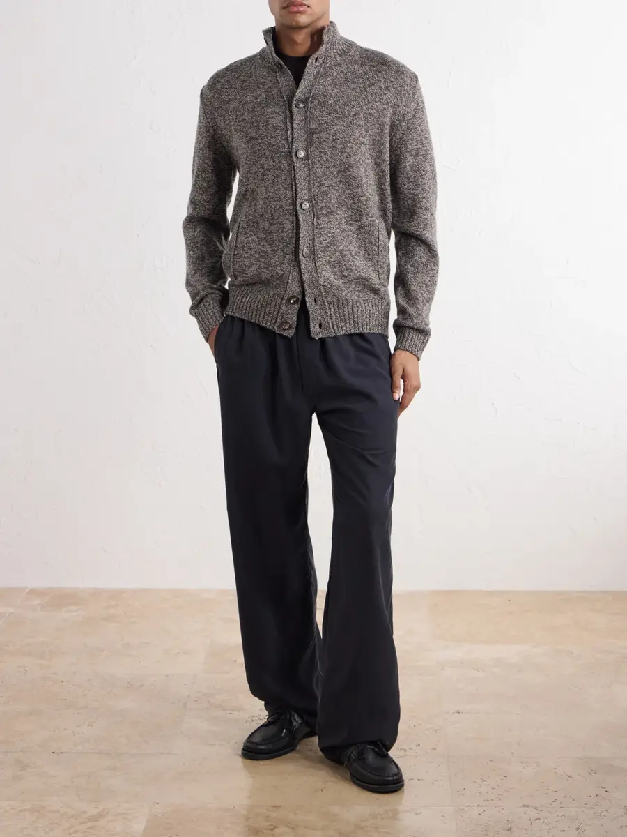 Slowear Zanone Turtleneck Virgin Wool Cardigan - Men | Thumbnail 2 Slowear Zanone Turtleneck Virgin Wool Cardigan - Men | Thumbnail 2