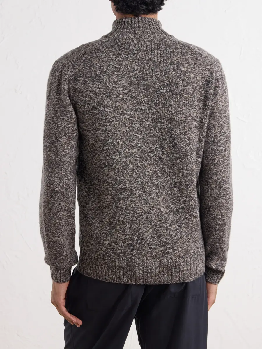 Slowear Zanone Turtleneck Virgin Wool Cardigan - Men | Thumbnail 4 Slowear Zanone Turtleneck Virgin Wool Cardigan - Men | Thumbnail 4