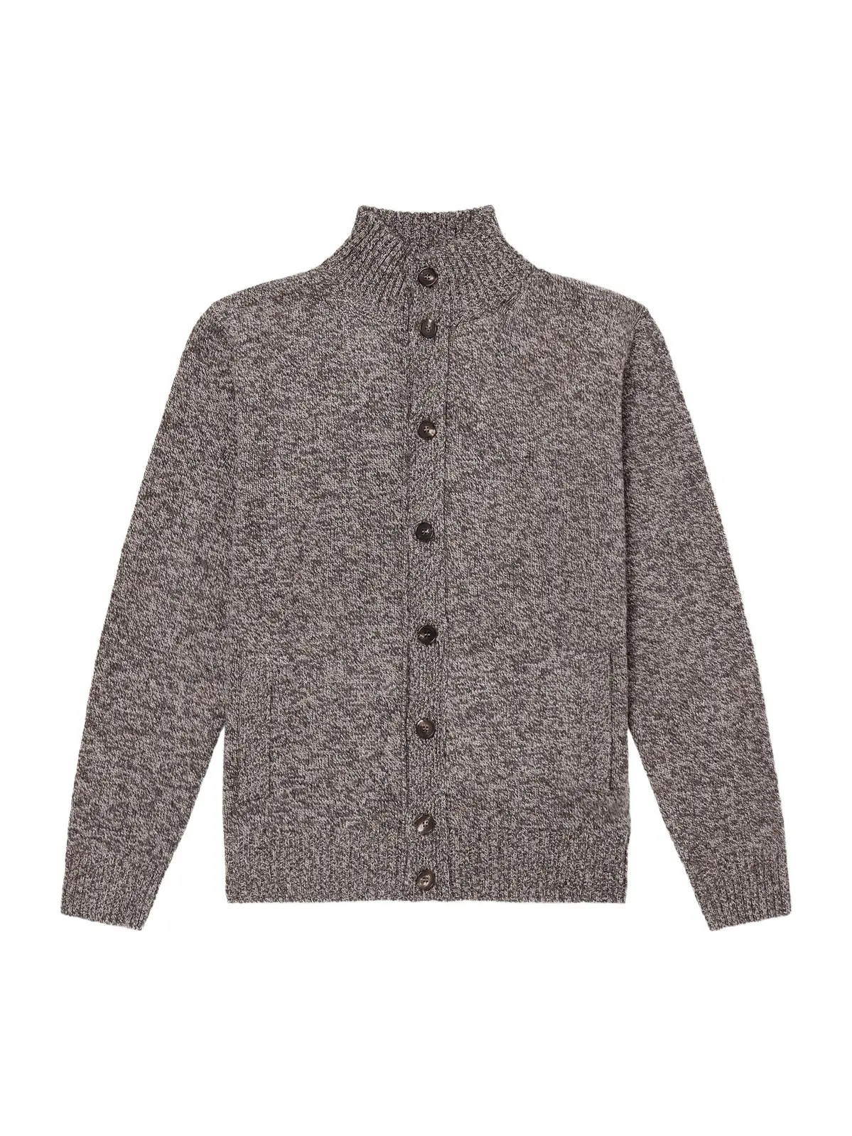 Slowear Zanone Turtleneck Virgin Wool Cardigan - Men