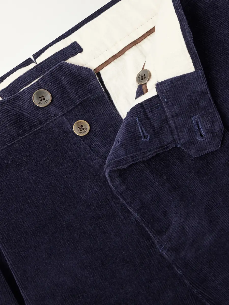Slowear Incotex Straight-Leg Stretch Cotton-Corduroy Trousers - Men | Thumbnail 5 Slowear Incotex Straight-Leg Stretch Cotton-Corduroy Trousers - Men | Thumbnail 5