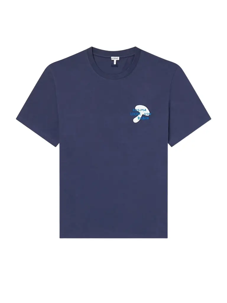 Embroidered Cotton-Jersey T-Shirt - Men Embroidered Cotton-Jersey T-Shirt - Men