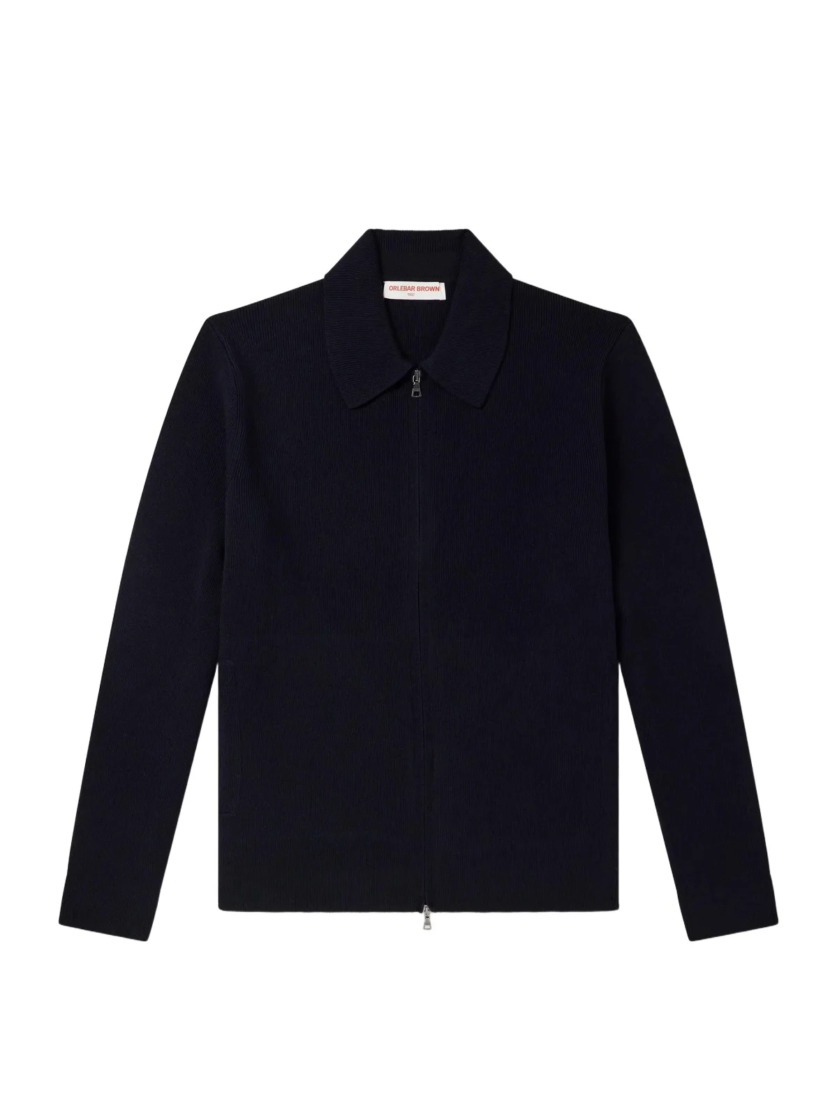 Shelby Ribbed Merino Wool Zip-Up Sweater - Men Shelby Ribbed Merino Wool Zip-Up Sweater - Men