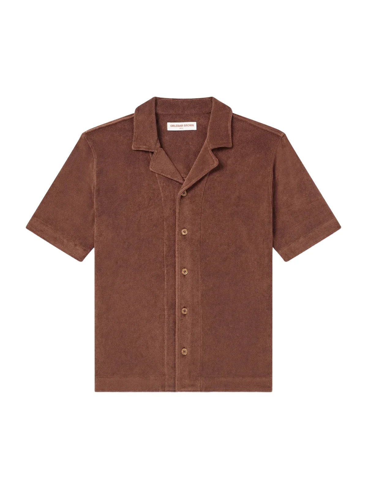 Hawkin Camp-Collar Organic Cotton-Terry Shirt - Men Hawkin Camp-Collar Organic Cotton-Terry Shirt - Men