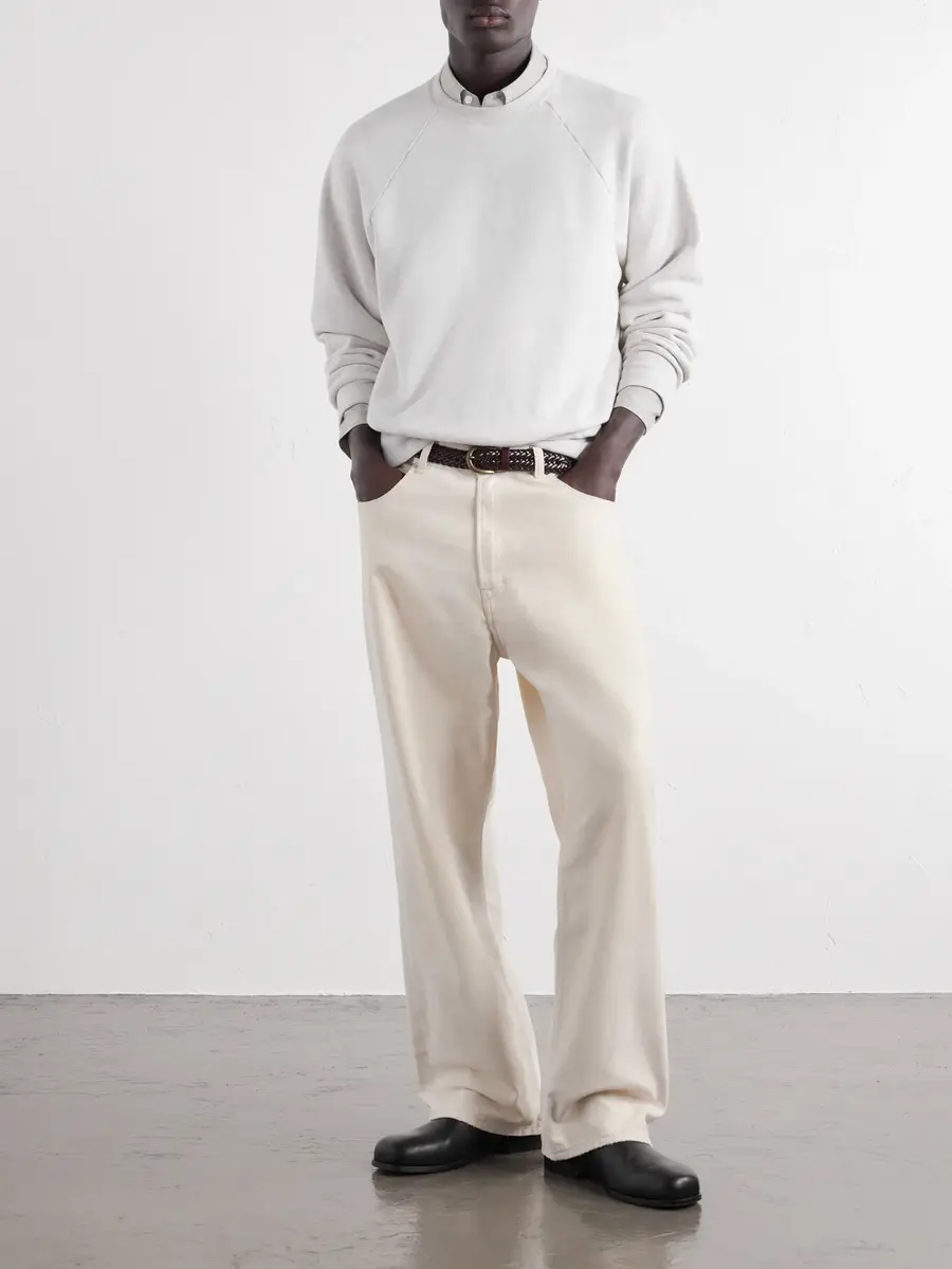 A.PRESSE Cotton-Jersey Sweatshirt - Men | Thumbnail 2