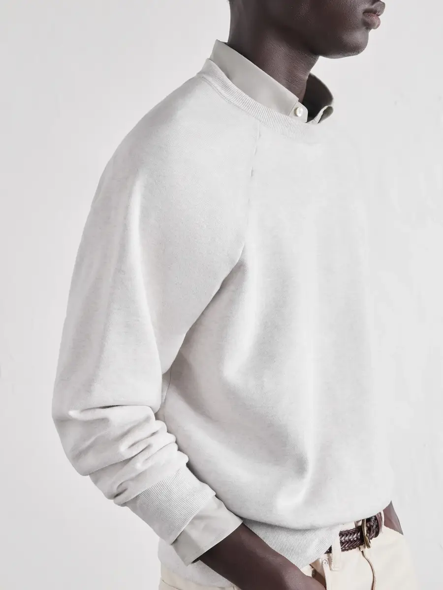 A.PRESSE Cotton-Jersey Sweatshirt - Men | Thumbnail 5