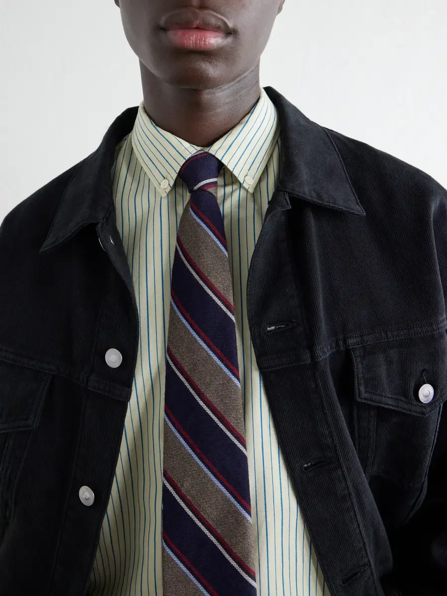 Visvim Beiler Striped Cotton Oxford Shirt - Men | Thumbnail 5 Visvim Beiler Striped Cotton Oxford Shirt - Men | Thumbnail 5
