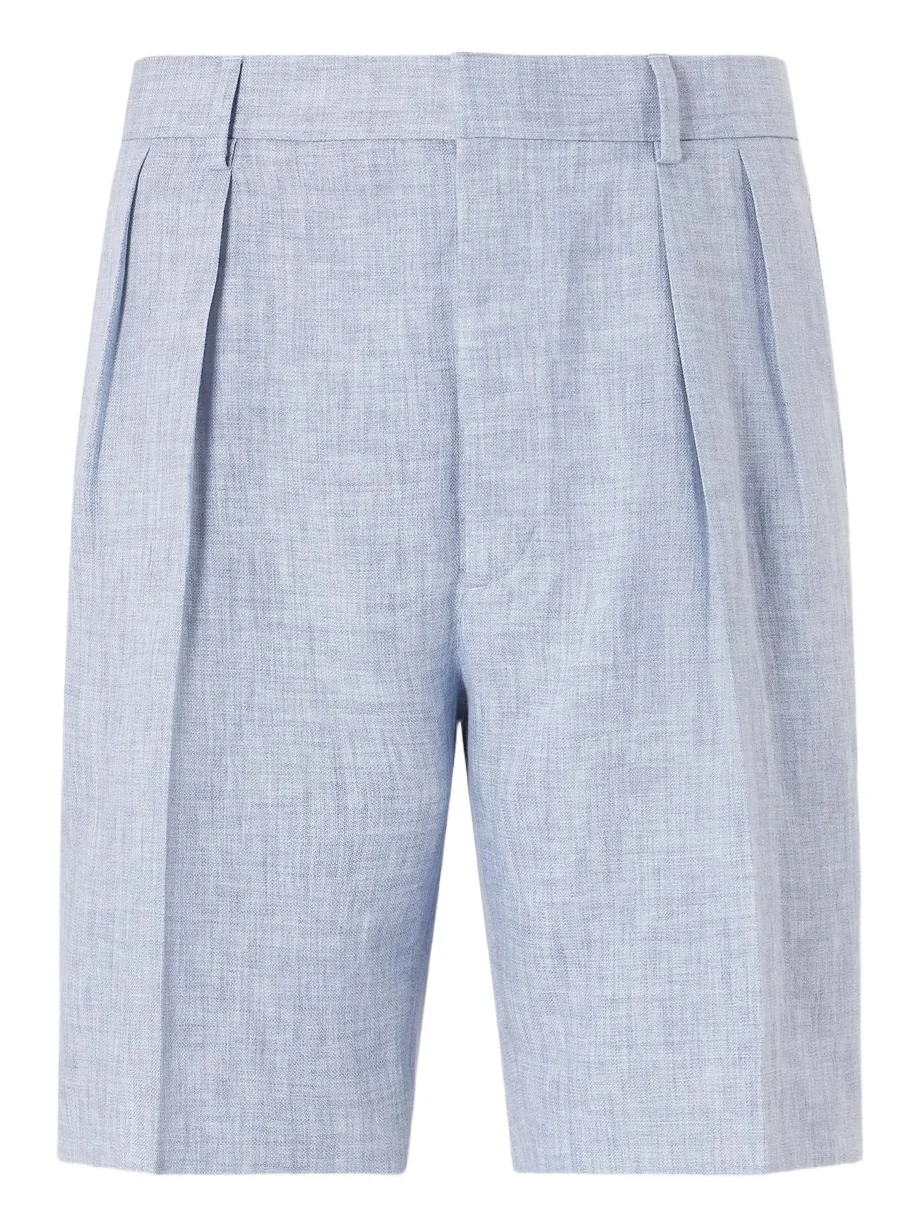 Ralph Lauren Purple Label Cotton Gabardine Shorts - Men