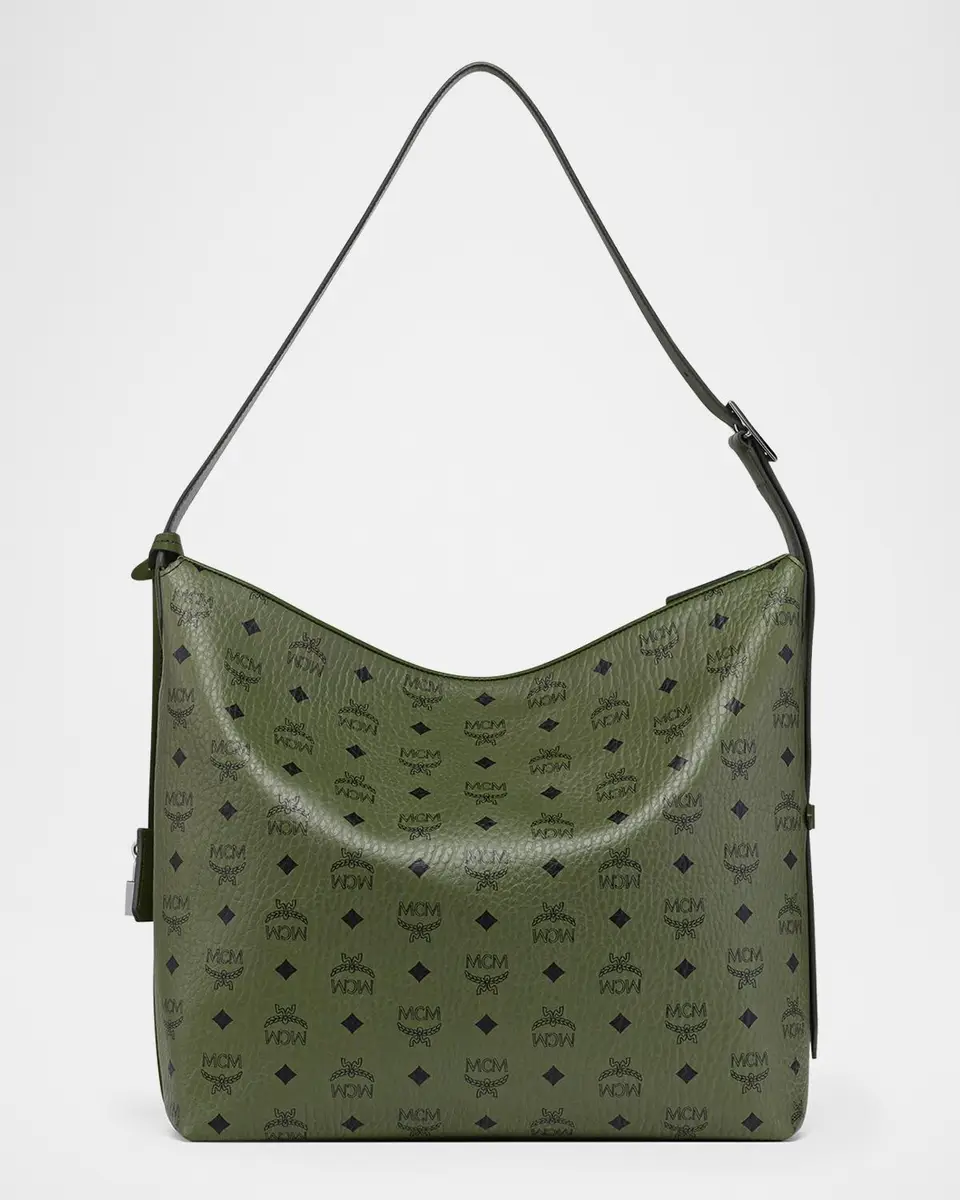 MCM Aren Visetos Monogram Hobo Bag | Thumbnail 2 MCM Aren Visetos Monogram Hobo Bag | Thumbnail 2