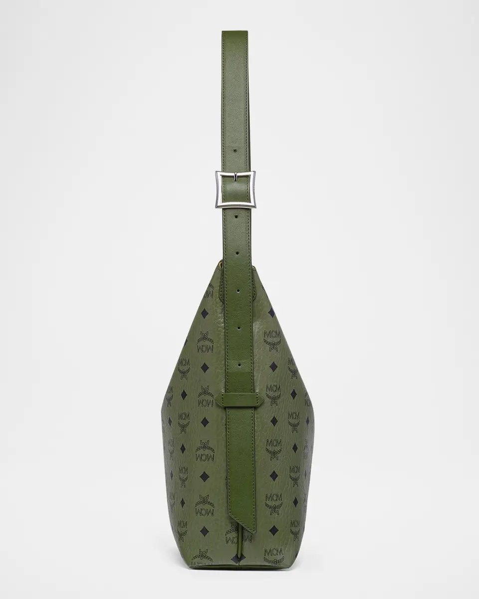 MCM Aren Visetos Monogram Hobo Bag | Thumbnail 4 MCM Aren Visetos Monogram Hobo Bag | Thumbnail 4