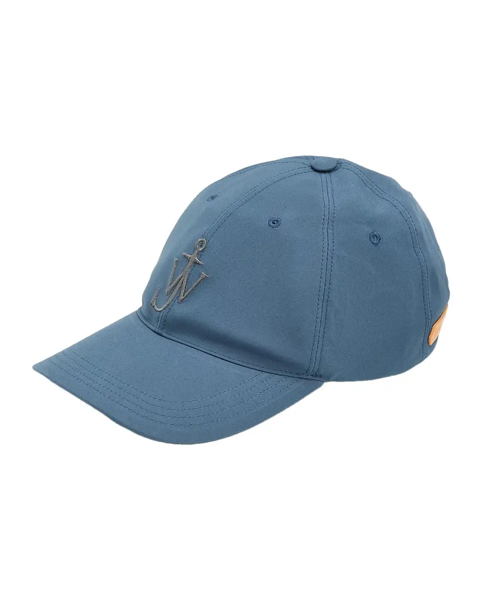 JW Anderson Men's Embroidered Anchor Logo Baseball Cap | Thumbnail 3 JW Anderson Men's Embroidered Anchor Logo Baseball Cap | Thumbnail 3