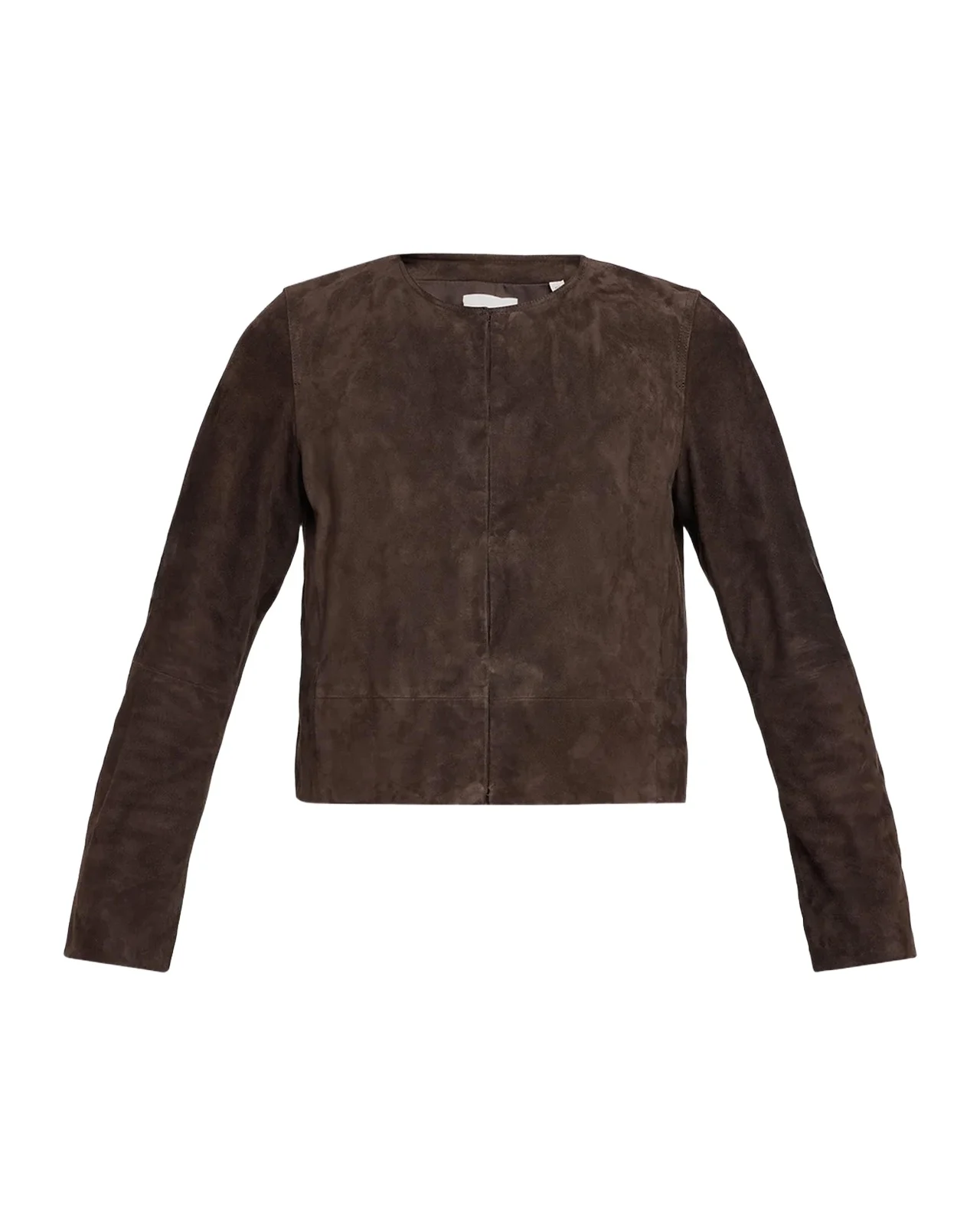 Cropped Suede Jacket Cropped Suede Jacket