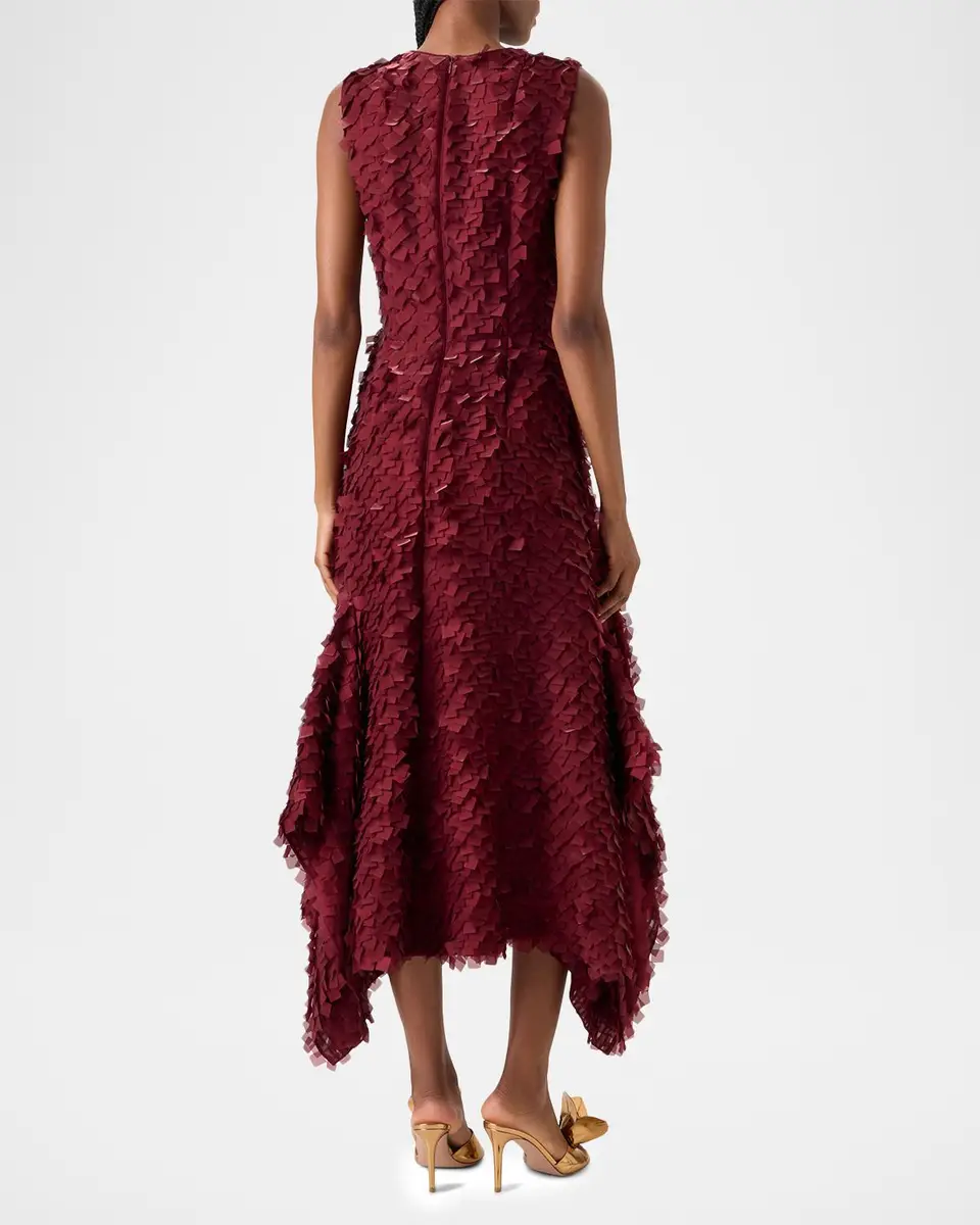 Akris Geometric Layered Midi Dress | Thumbnail 3 Akris Geometric Layered Midi Dress | Thumbnail 3